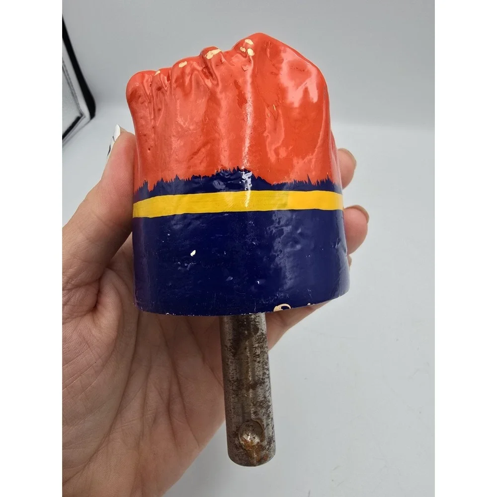Vintage Cartoon Arcade Character Head Folk Art‎ Carnival Game Prop Whack A Mole